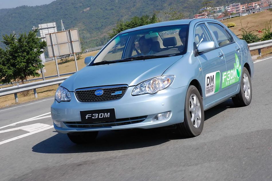 比亚迪F3DM实拍图