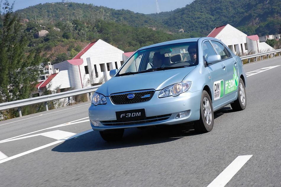 比亚迪F3DM实拍图