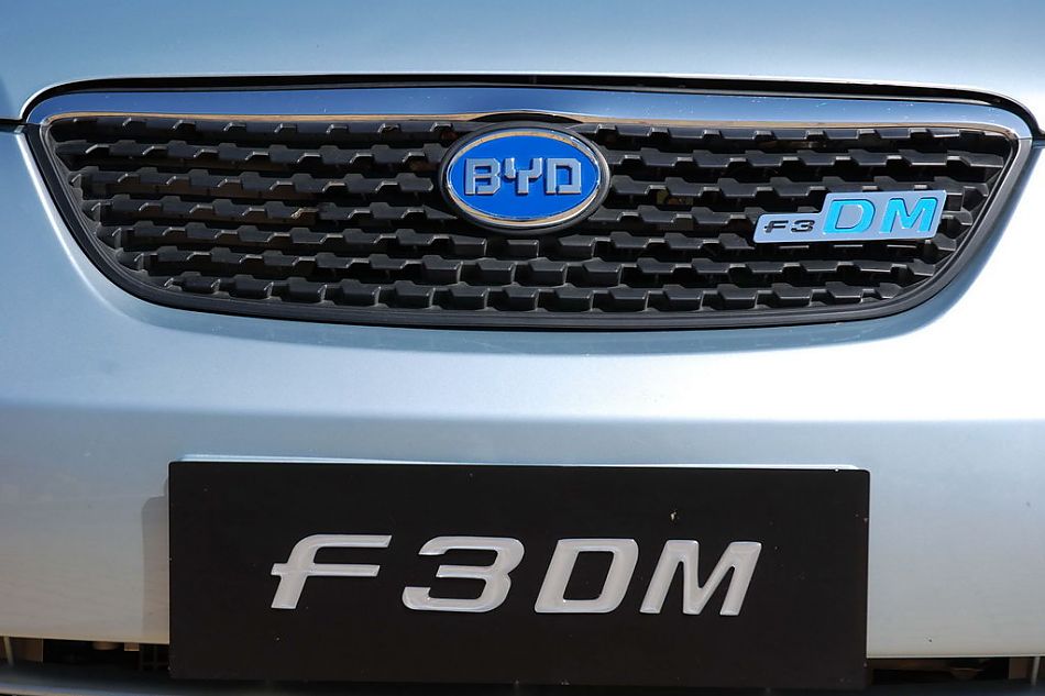 比亚迪F3DM实拍图