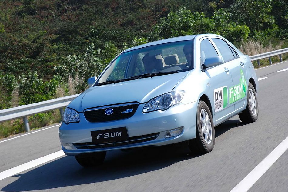 比亚迪F3DM实拍图