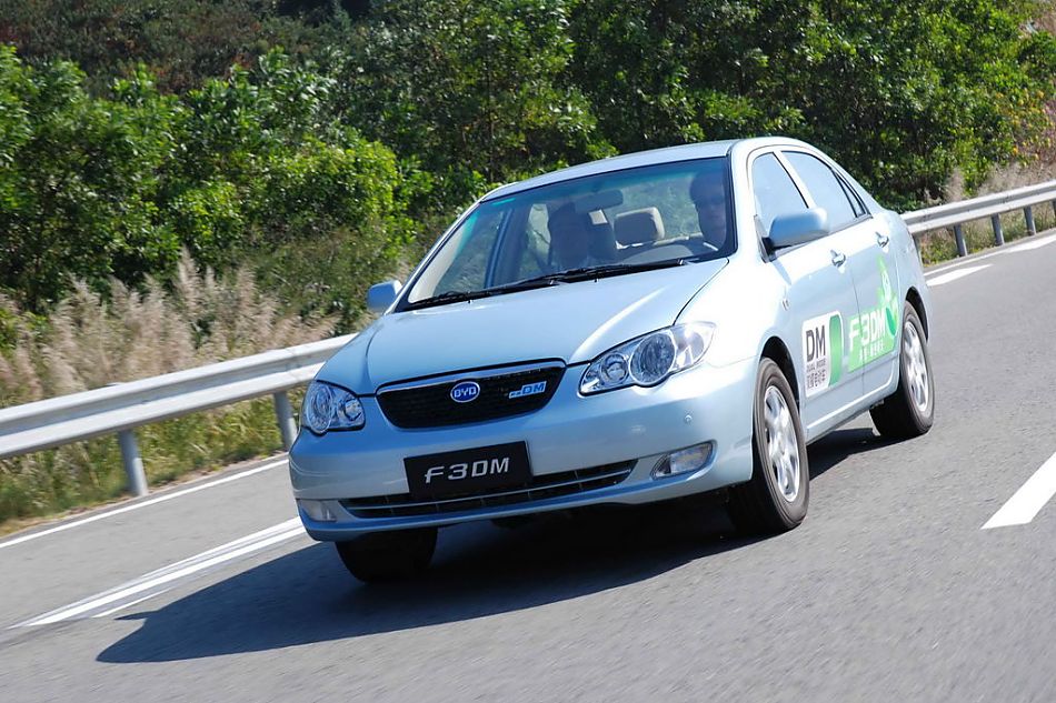 比亚迪F3DM实拍图