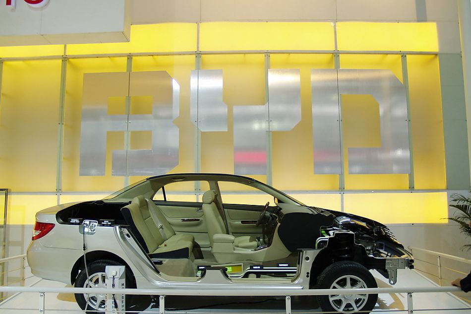 比亚迪F3DM解剖图