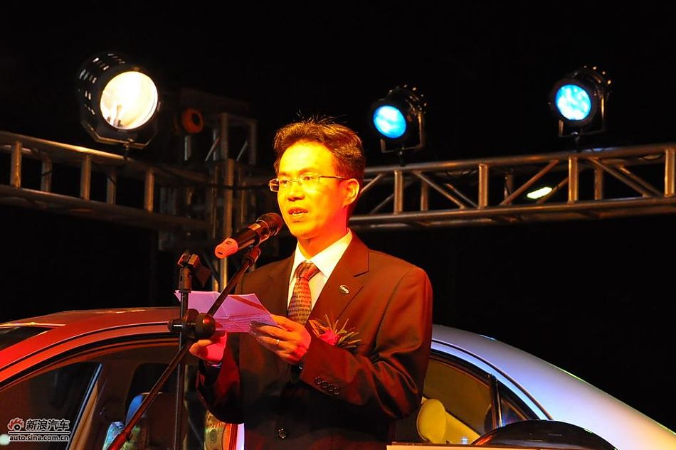 比亚迪汽车副总经张传金致词
