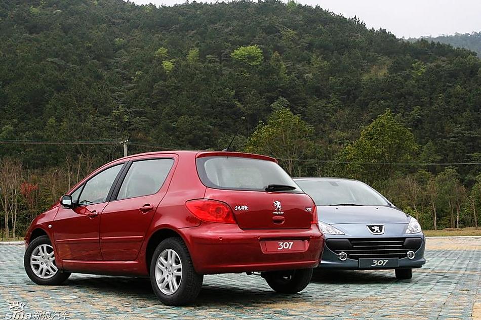 两厢307外观