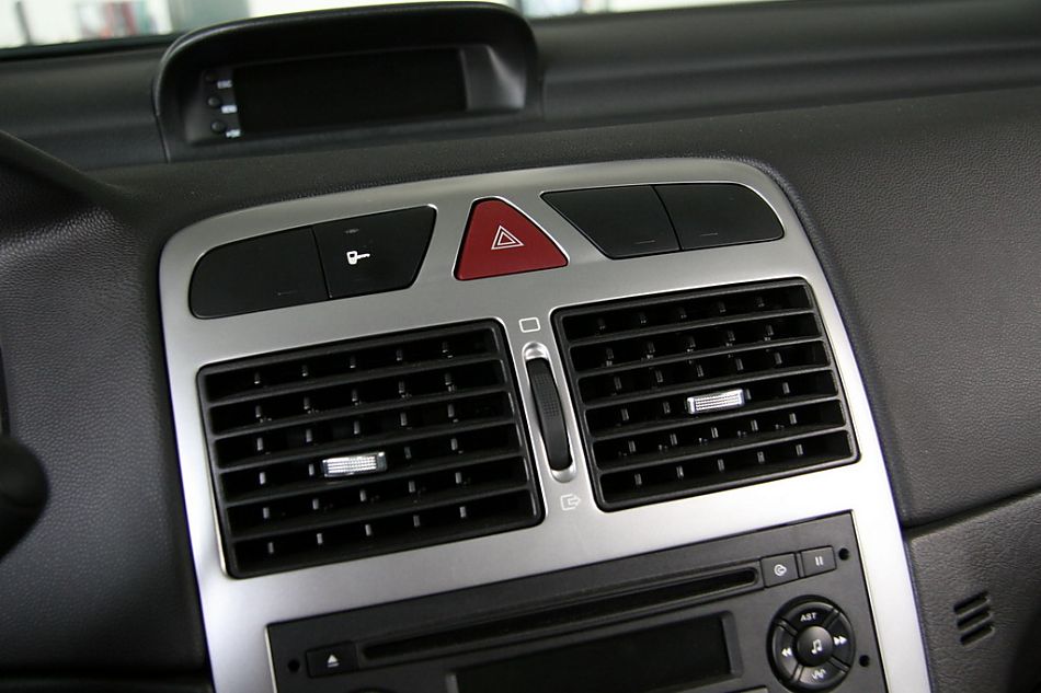 神龙汽车标致307中控台