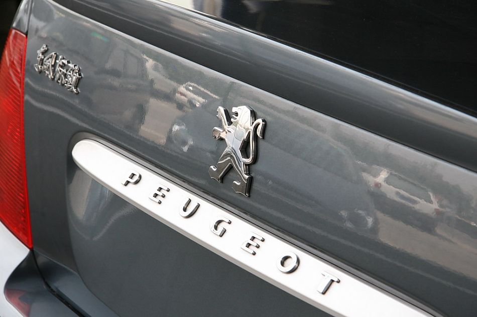 神龙汽车标致307尾部