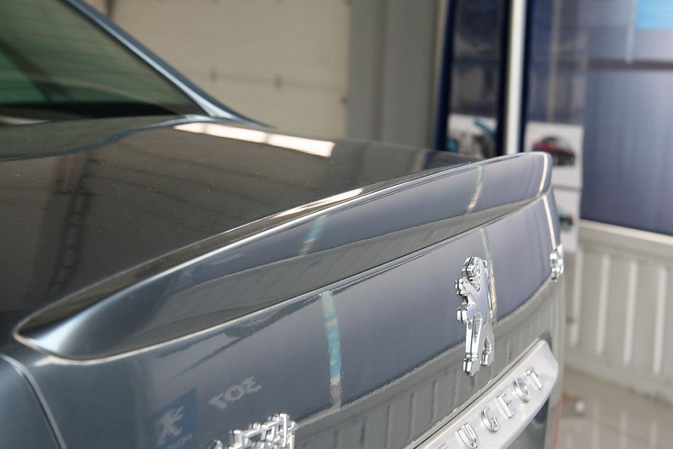 神龙汽车标致307尾部