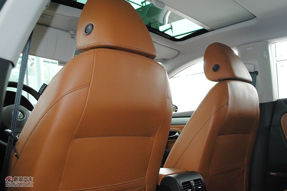 一汽大众CC内饰实拍