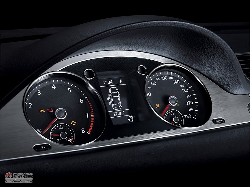 大众CC资料图-内饰细节