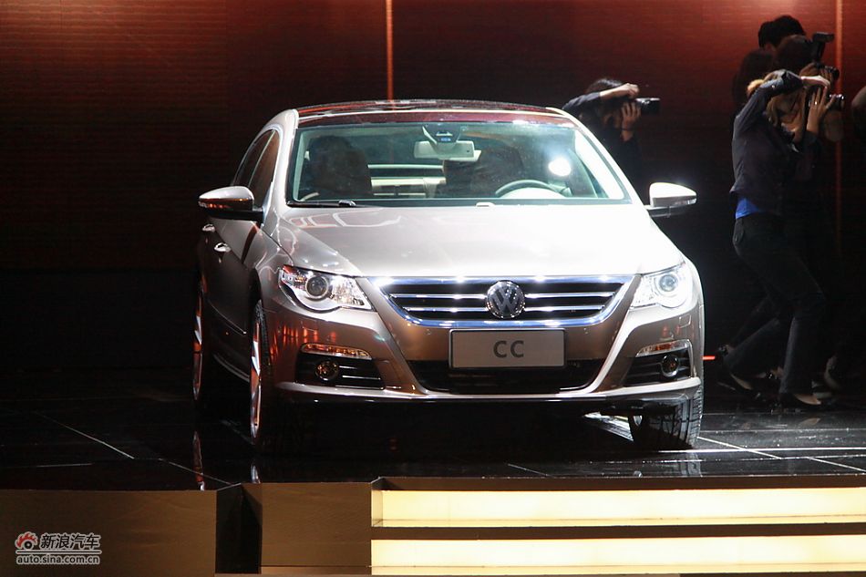 一汽大众CC现场亮相