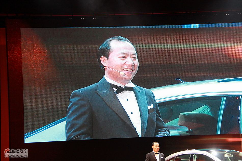 一汽大众副总经理胡咏现场致辞