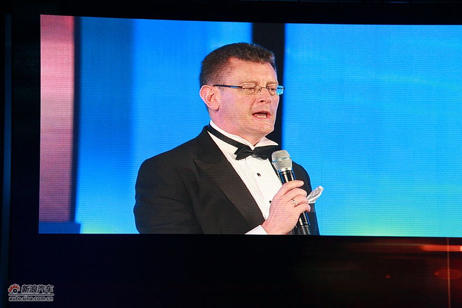 一汽大众执行副总Kevin Rose现场致辞