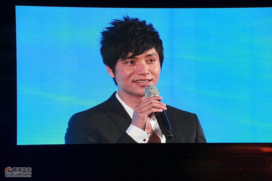 著名演员陈坤现场致辞