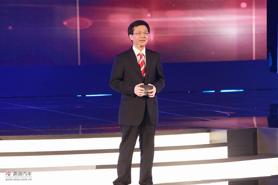 一汽大众总经理安铁成现场致辞