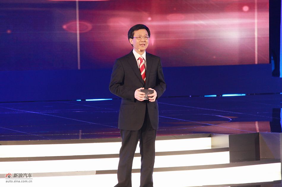 一汽大众总经理安铁成现场致辞