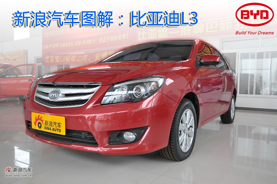 图解比亚迪L3