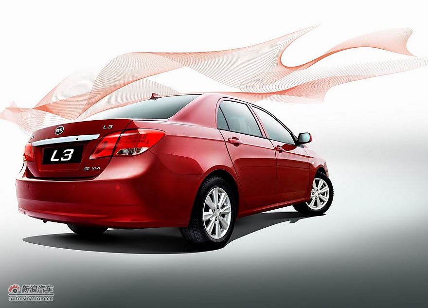 比亚迪L3效果图