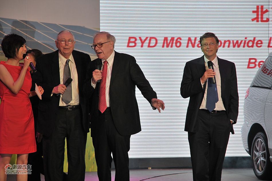 巴菲特、比尔盖茨和查理芒格