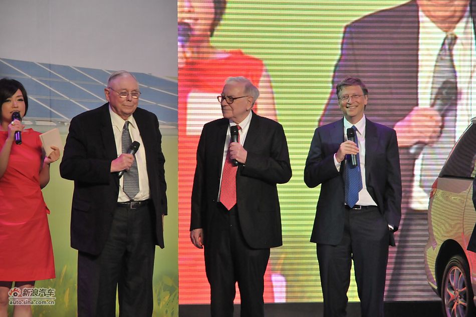 巴菲特、比尔盖茨和查理芒格