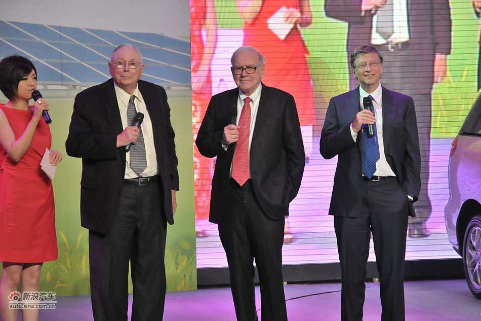 巴菲特、比尔盖茨和查理芒格