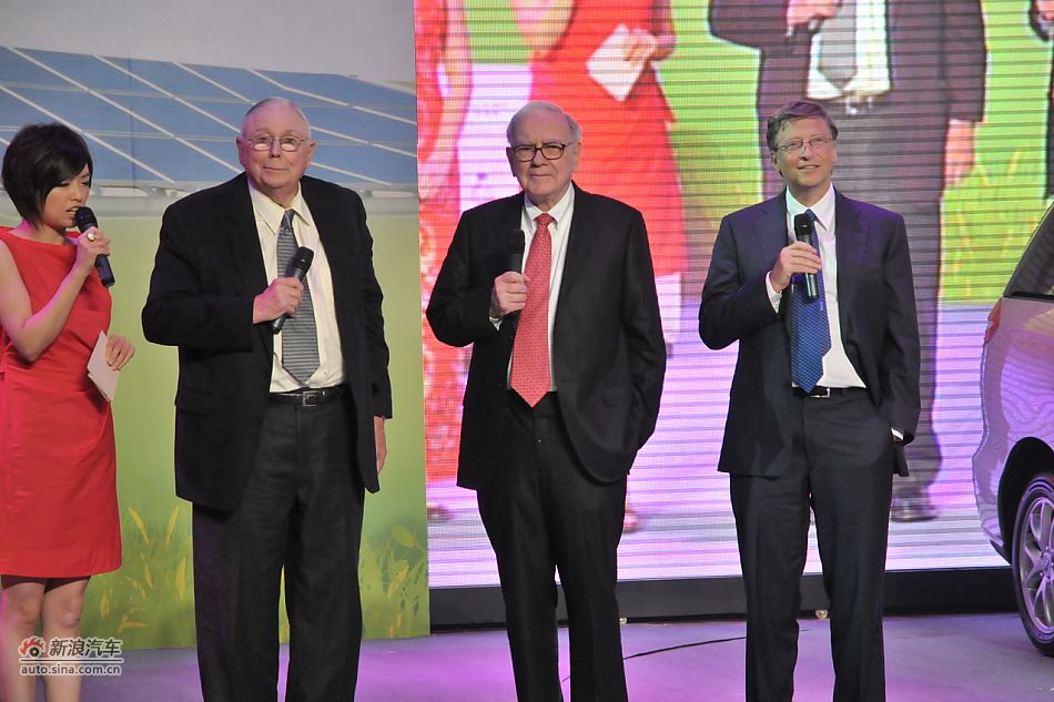 巴菲特、比尔盖茨和查理芒格