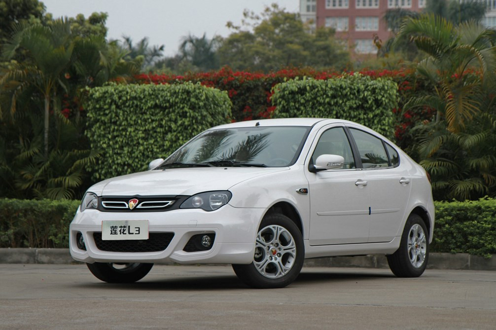 2013款莲花L3三厢 1.6L 手动精致型