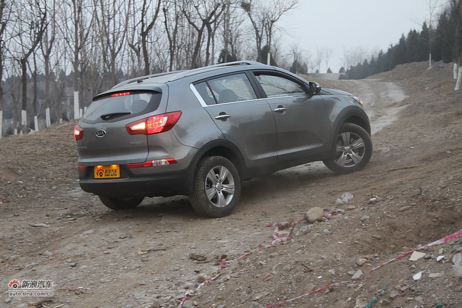 东风悦达起亚智跑-试车