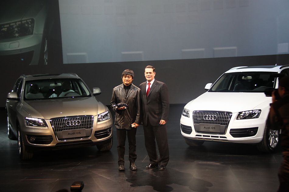 著名导演张扬到场助阵