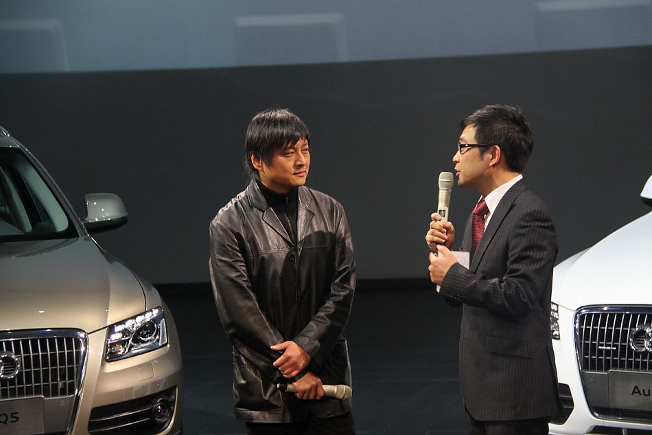 著名导演张扬到场助阵