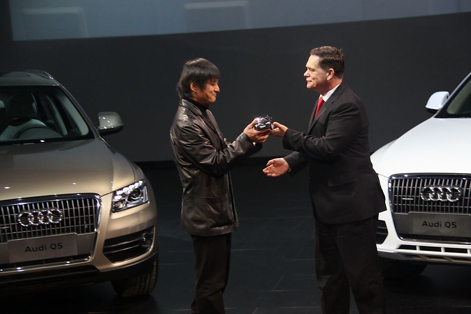 著名导演张扬到场助阵