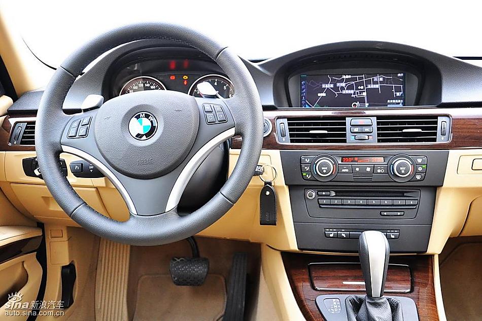 全新宝马3系试车实拍图 内饰