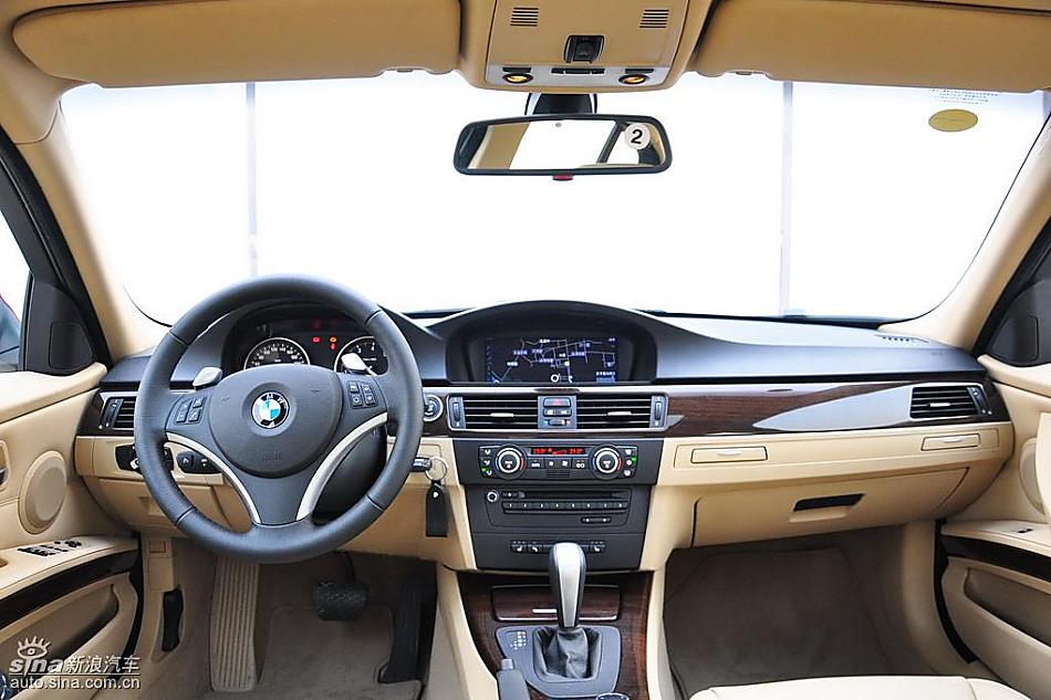 全新宝马3系试车实拍图 内饰