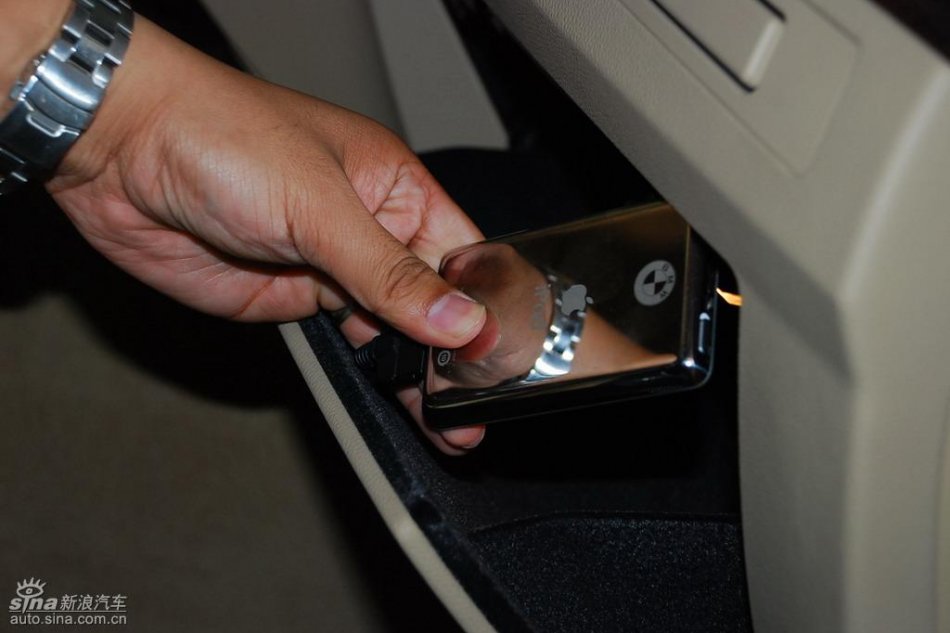 宝马320i i-music实拍