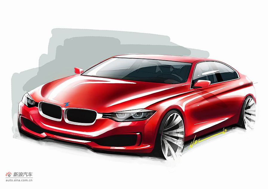 全新宝马3系轿车官方高清组图