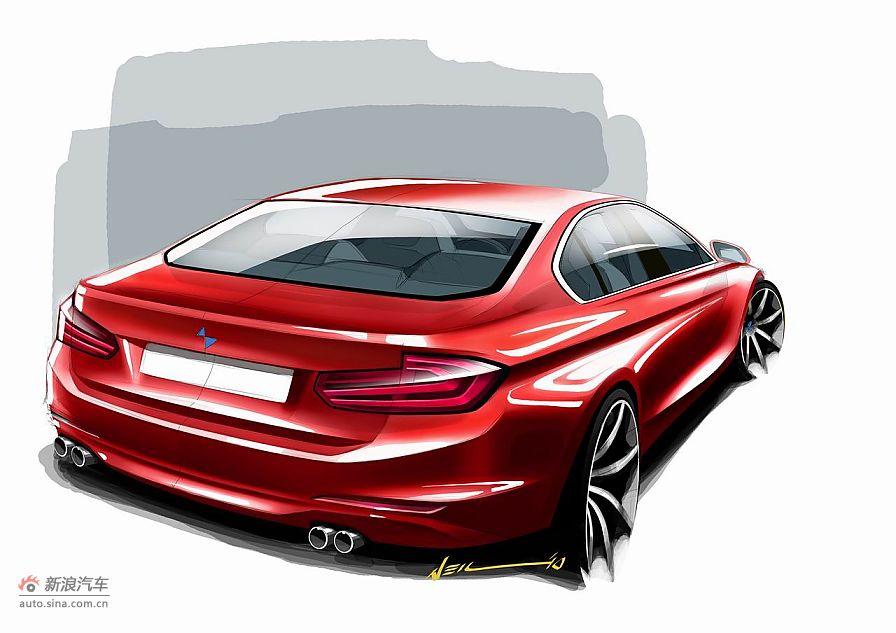 全新宝马3系轿车官方高清组图