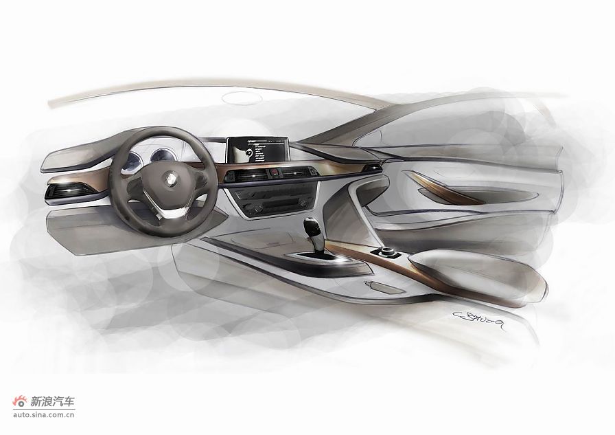 全新宝马3系轿车官方高清组图