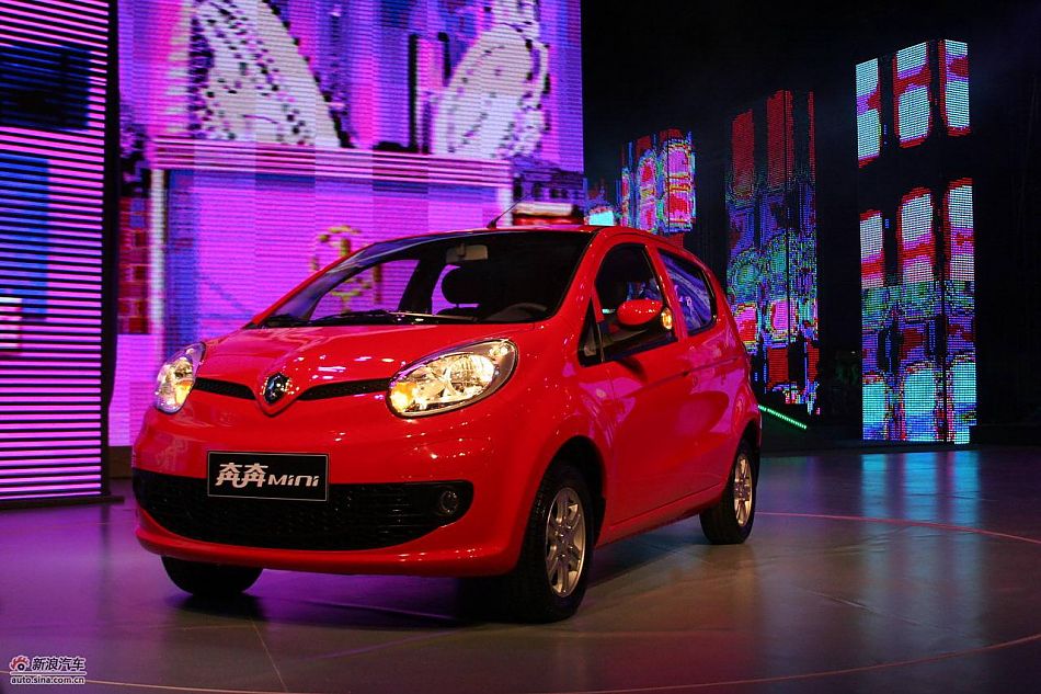 长安奔奔mini上市现场亮相