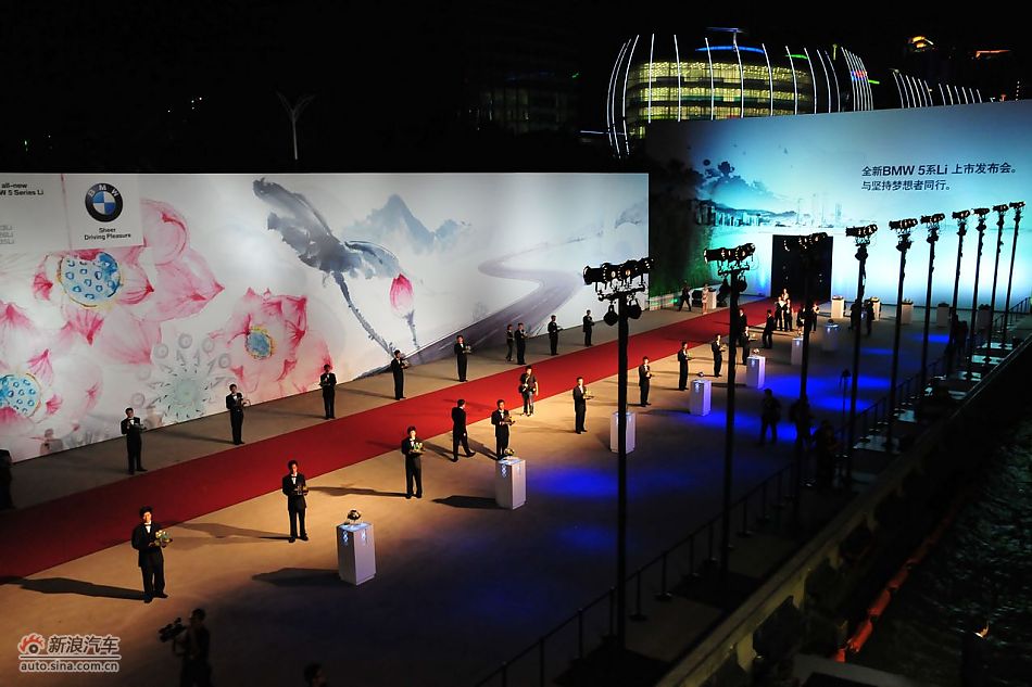 宝马5系长轴距版上市现场