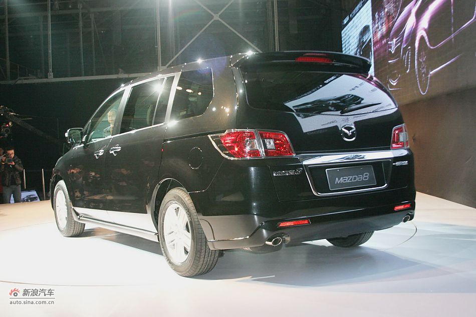 马自达8下线现场车型实拍
