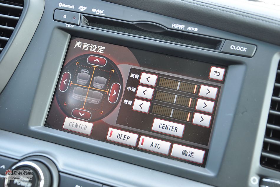 东风悦达起亚K5内饰