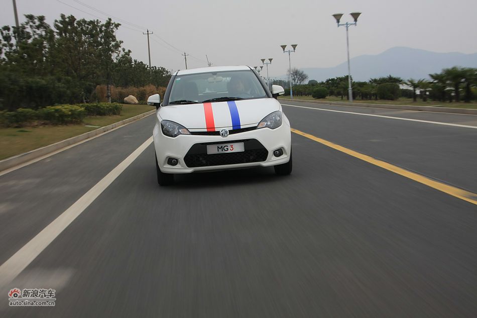MG3动态试车