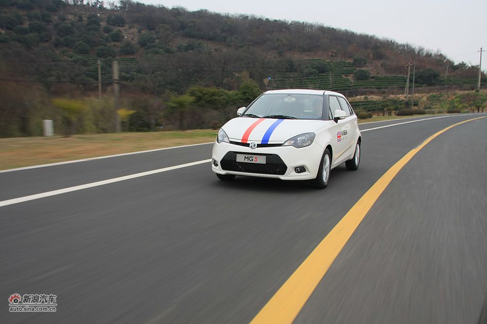 MG3动态试车