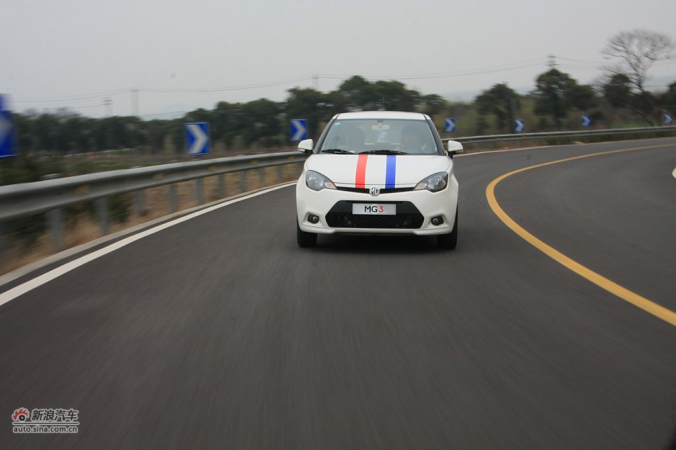MG3动态试车