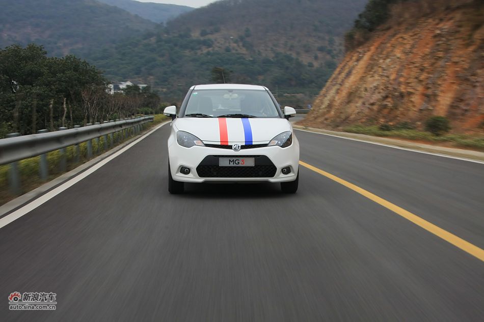 MG3动态试车