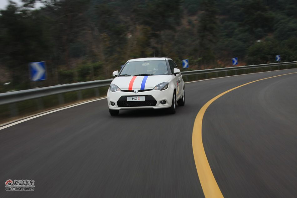 MG3动态试车