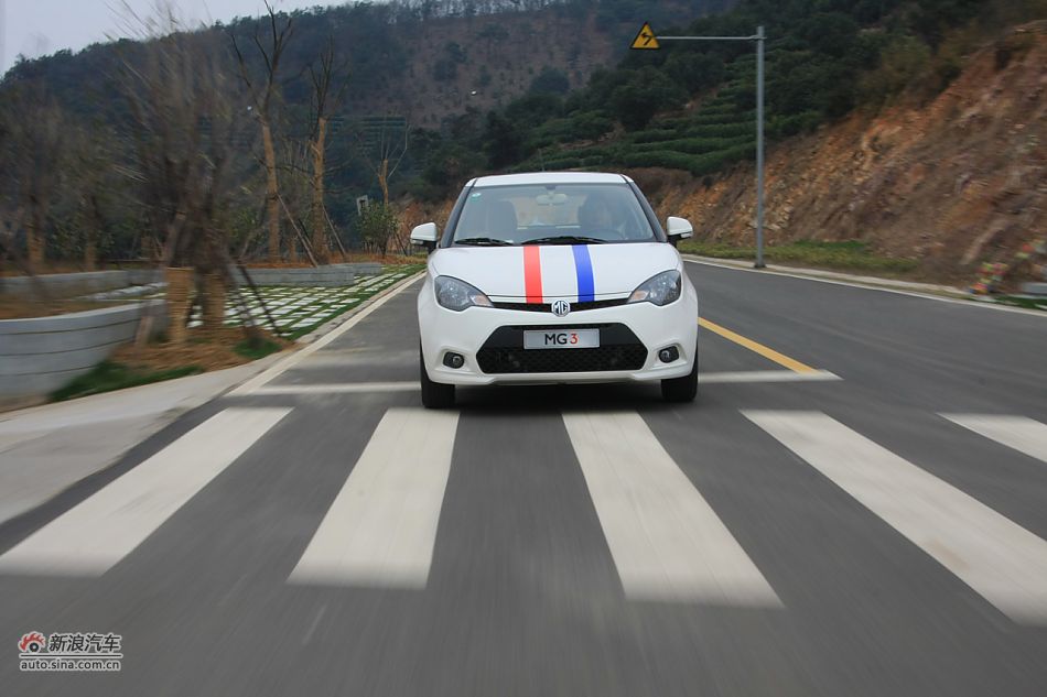 MG3动态试车