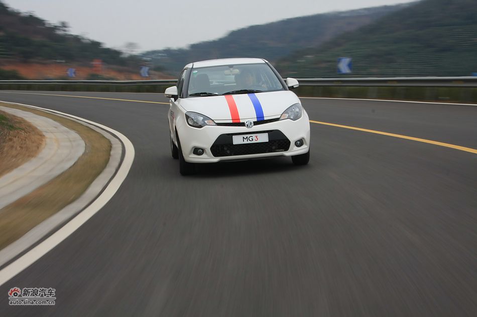 MG3动态试车
