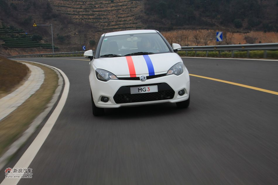 MG3动态试车