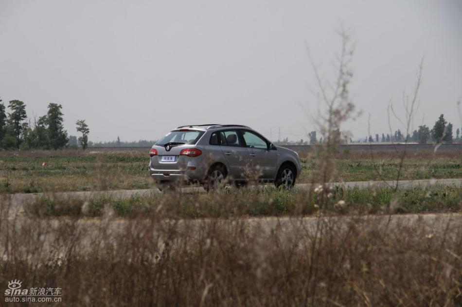 雷诺科雷傲试车实拍图