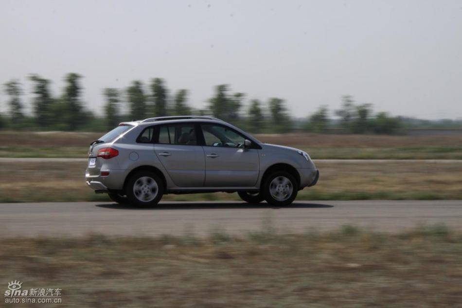 雷诺科雷傲试车实拍图